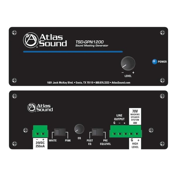 Atlas Tsd Snd Msk Gen 12W 70V Out TSD-GPN1200